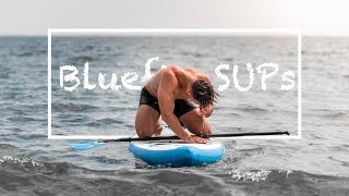 Bluefin Paddle Board SUP  UNBOXING on Beach Video  108quot CRUISE MODEL [upl. by Annairoc]