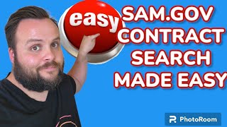 SAMGOV Government Contract Search Made Easy [upl. by Nnylanna682]