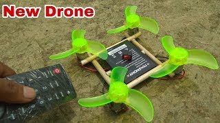 How to make a powerful Drone  Diy aeroplane Drone  Dekhun barite kivabe drone toiry kora jay [upl. by Leith95]