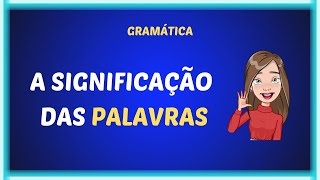 A significação das palavras [upl. by Anialahs]