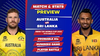 Australia vs Sri Lanka  T20 World Cup 2022 Match 19 Super 12 Group 1 [upl. by Orland]