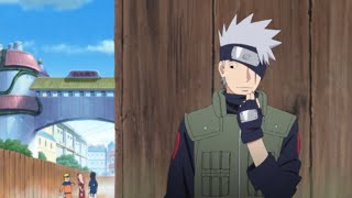 Kakashi Takes Off His Mask English Dub [upl. by Ramgad]