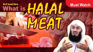 What is Exactly Halal Meat  Best Speech  Mufti Ismail Menk [upl. by Prem]