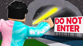 I Found A SECRET Behind The Bloxburg Tunnel Roblox [upl. by Ettenahc]