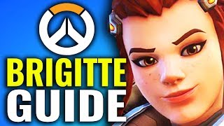 Brigitte Guide  Getting Started Overwatch New Hero [upl. by Ellainad]