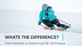 Intermediate vs Advanced Skiing  Whats the difference [upl. by Doig283]