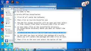 How to Install the KTurtle Offline Installation [upl. by Fisch238]