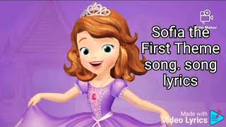 Sofia The First Theme song lyrics [upl. by Fidelity]