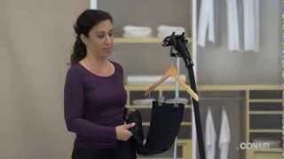 How to use your Conair Canada Upright Garment Steamer [upl. by Artema]