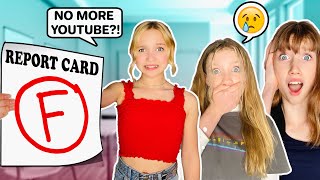 TELLING MY MOM I FAILED 7th GRADE 😱 BANNED FROM YOUTUBE [upl. by Robinette]