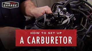 How To Set Up A Carburetor [upl. by Bergquist738]