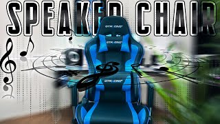 This Gaming Chair Has Speakers  GT Racing Chair Review [upl. by Nakeber944]