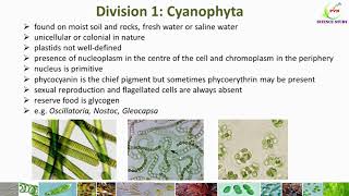 Classification of Algae Algae classification by G M SmithGeneral characters of Algae 7 divisions [upl. by Neellek]