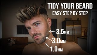 Easy amp Effective Beard Tidying Tutorial [upl. by Lewes]