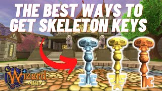 Wizard101 The BEST Ways To Get Skeleton Keys [upl. by Libb]