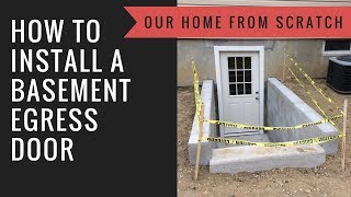 How to Install a Basement Egress [upl. by Abrahamsen]