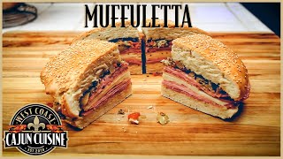 How To Make A Muffuletta Sandwich Central Grocery Style [upl. by Leggat]