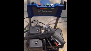 Westinghouse 3200psi 25Gallon Pressure Washer Review [upl. by Lennaj850]