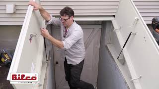 BILCO Basement Door Installation [upl. by Charmine]