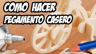 Como hacer pegamento casero  Engrudo [upl. by Akcire599]