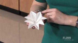 How to Make Fluted Filter Paper [upl. by Esiouqrut]