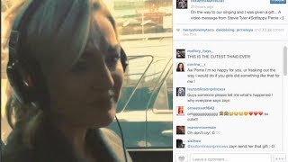 Zayn Malik Makes Perrie Edwards Cry With Video Message [upl. by Anitnas561]