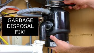 Fix a Humming Disposal  Step by Step Fix in 5 minutes [upl. by Xed]