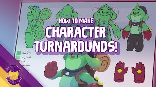 How I Make Character TURNAROUNDS and Sheets [upl. by Ennael]