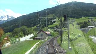 Führerstandsmitfahrt Tauernbahn Schwarzach StVeit Mallnitz Obervellach HD  Cab Ride  ÖBB 1116 [upl. by Laitselec]