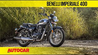 Benelli Imperiale 400 Walkaround and Exhaust Sound  First Look  Autocar India [upl. by Pond]