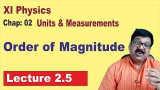 25  Order of Magnitude  Class 11 Physics [upl. by Fayth]