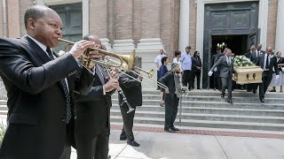 Dolores Marsalis jazz funeral procession [upl. by Gautier]