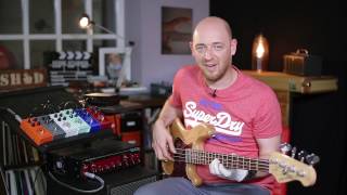 Aguilar Bass Pedals Review  Scotts Bass Lessons [upl. by Akimaj]