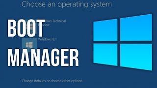 Windows 10 Boot Manager [upl. by Pogah]