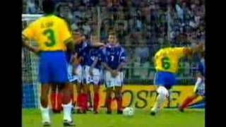 Roberto Carlos FreeKick [upl. by Haddad]