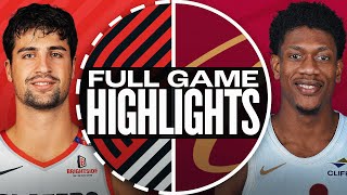 TRAIL BLAZERS at CAVALIERS  FULL GAME HIGHLIGHTS  March 2 2025 [upl. by Agretha151]