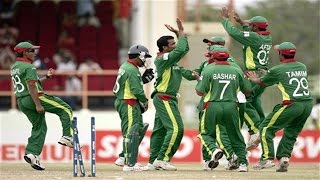 Bangladesh beats South Africa in World Cup 2007 [upl. by Ititrefen]