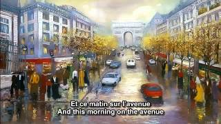 Les ChampsElysees  Joe Dassin  French and English subtitlesmp4 [upl. by Niaz56]