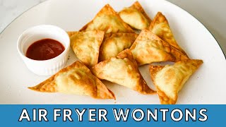 The Easiest Air Fryer Pork amp Prawn Wonton Dumplings for noobs [upl. by Anella]