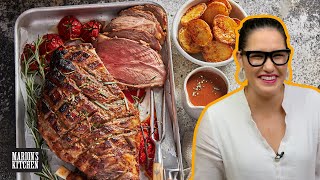 How to make my SUPER TENDER roast lamb recipe 🙌  Marions Kitchen [upl. by Imeka205]