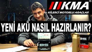 Yeni Akü Nasıl Hazırlanır  How To Prepare A New Battery [upl. by Liahkim]