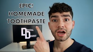 Dental Student Makes Homemade Toothpaste [upl. by Alick]