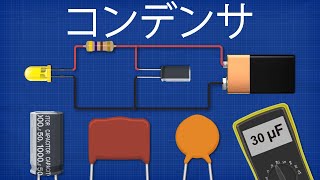 コンデンサの仕組みとは？ 電子機器 キャパシタ [upl. by Aleihs261]