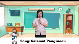 SALAMAT PO PANGINOON by Teacher Cleo amp Kids KINDER DAILY ROUTINE [upl. by Anayia]