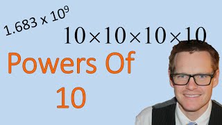 Powers of 10 Simplifying Math [upl. by Trula636]