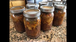 Pressure Canning Beef Stew [upl. by Minerva]