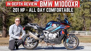 BMW M1000XR Review  Superbike Performance ADV Practicality [upl. by Domela880]