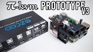 PiKVM  DIY CHEAP Raspberry Pi KVM over IP Prototype Version 3 Review [upl. by Enitram115]