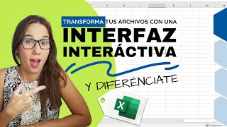 Transforma tu Excel SIN MACROS en una INTERFAZ INTERACTIVA 😲 [upl. by Doownelg138]