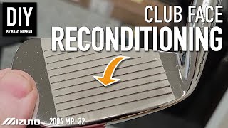 Golf Club Face Restoration and Reconditioning [upl. by Lenes349]